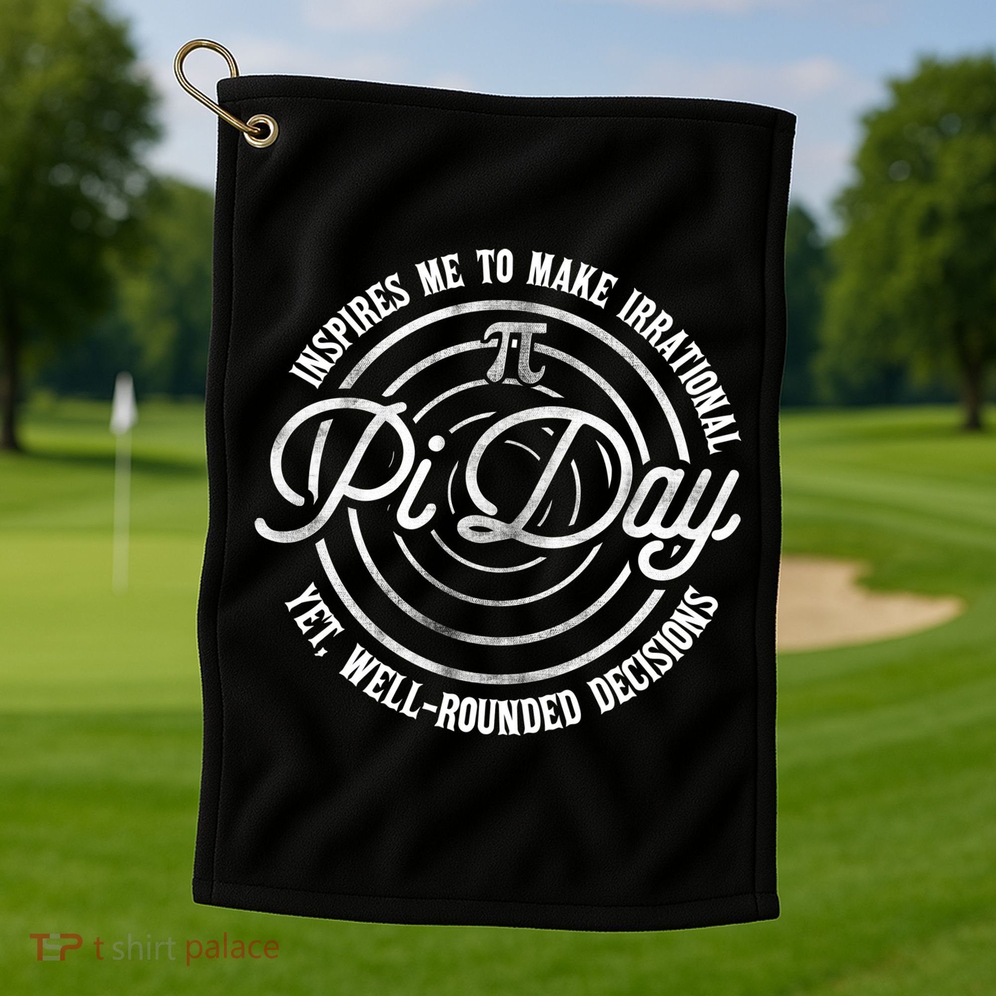 Pi Day Inspires Me To Make Irrational Decisions  Golf Towel
