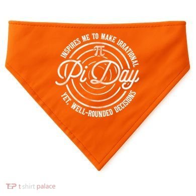 Pi Day Inspires Me To Make Irrational Decisions  USA-Made Doggie Bandana