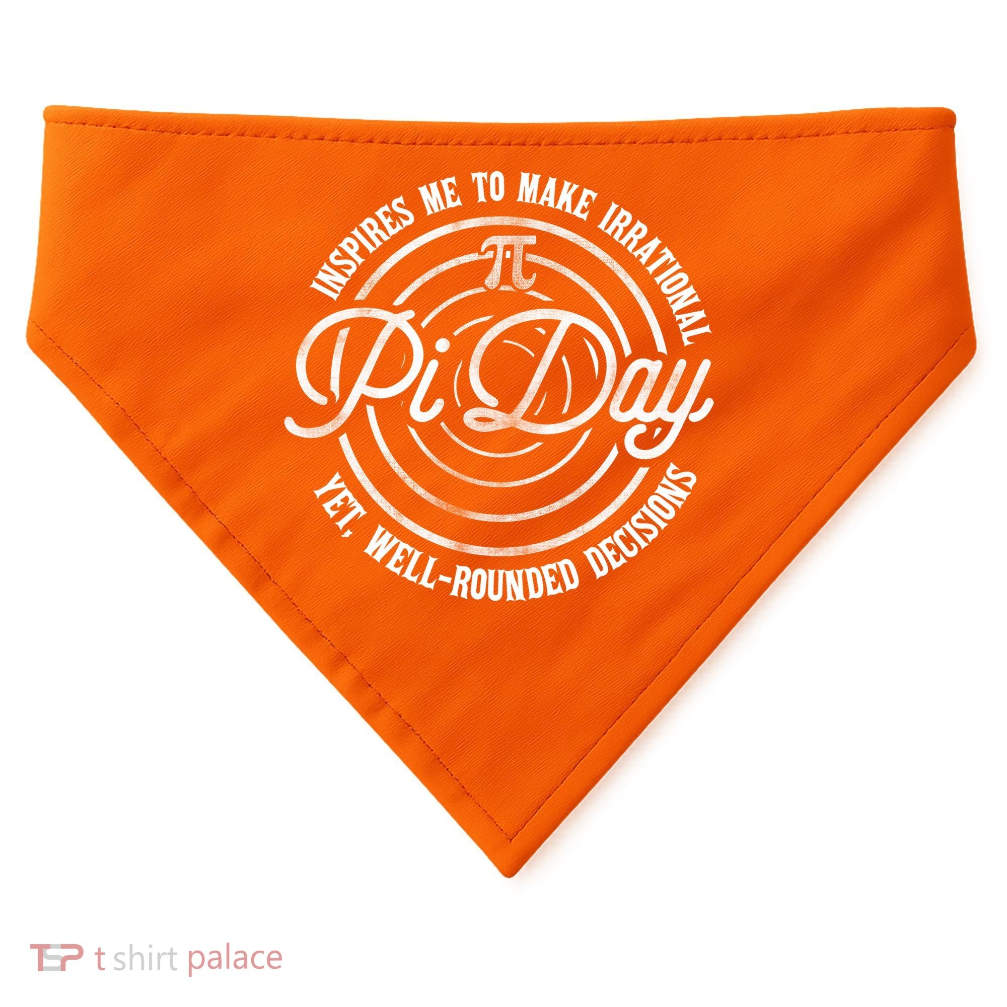 Pi Day Inspires Me To Make Irrational Decisions  USA-Made Doggie Bandana