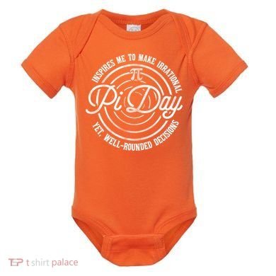 Pi Day Inspires Me To Make Irrational Decisions  Baby Bodysuit
