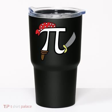 Pi Day Pirate Tumbler