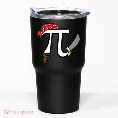 Pi Day Pirate Tumbler