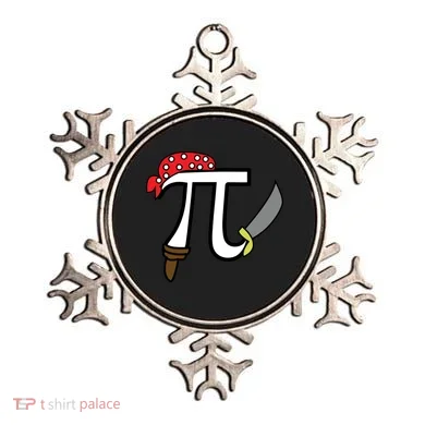 Pi Day Pirate Ornament