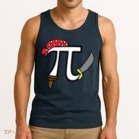 Pi Day Pirate Tank Top thumb 3