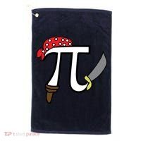 Pi Day Pirate Golf Towel thumb 0