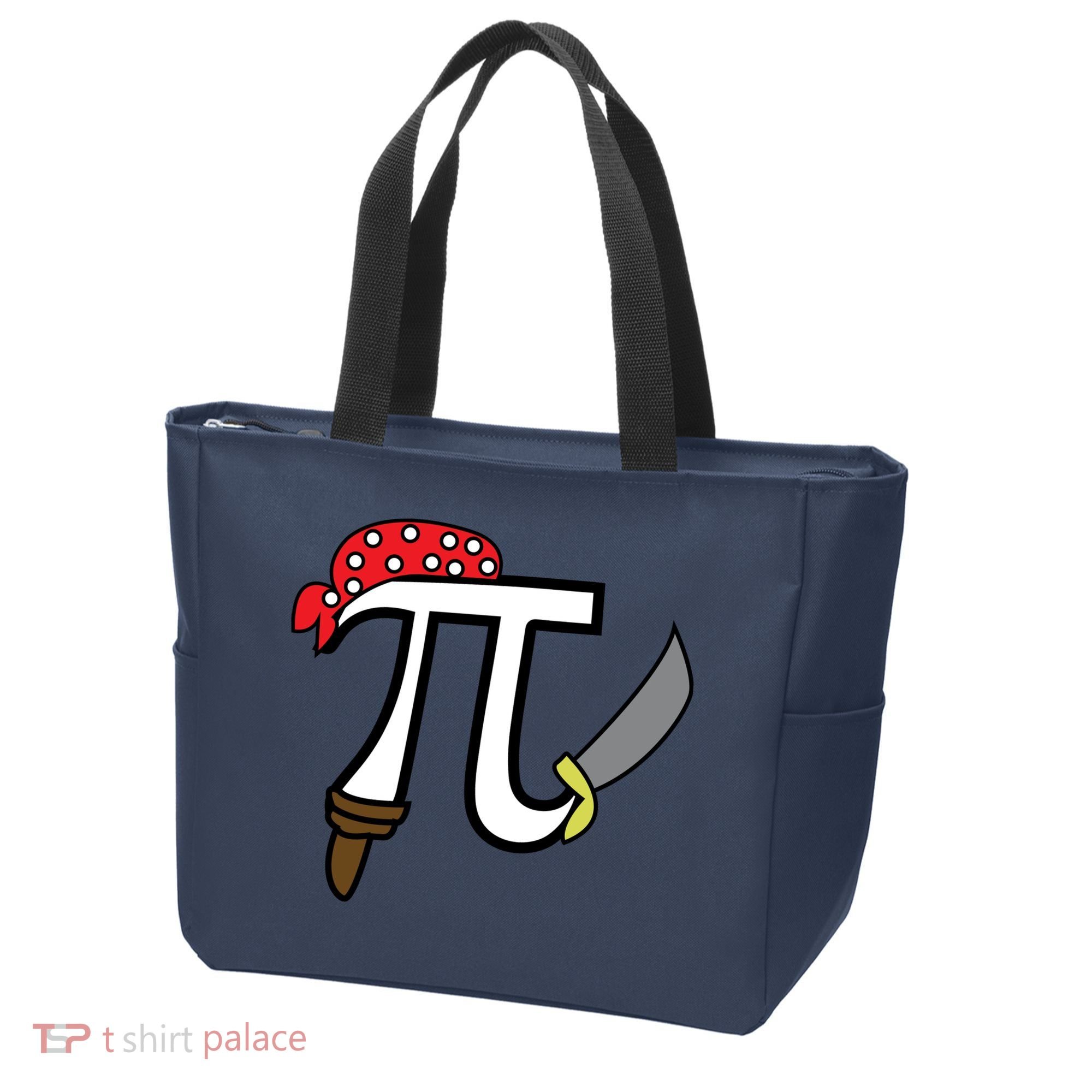 Pi Day Pirate Tote Bag