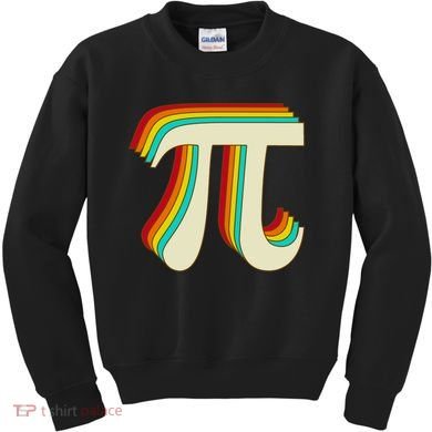 Pi Day Retro Kids Sweatshirt