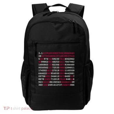 Pi Day Sign Numbers 3.14 Backpack
