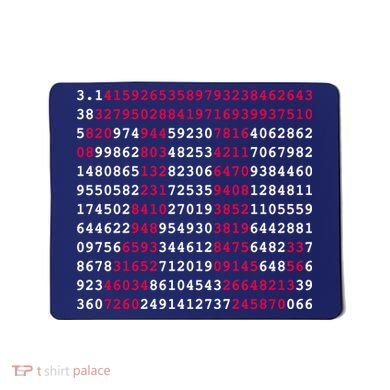 Pi Day Sign Numbers 3.14 Mousepad