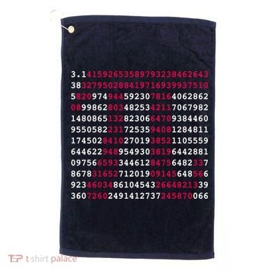 Pi Day Sign Numbers 3.14 Golf Towel