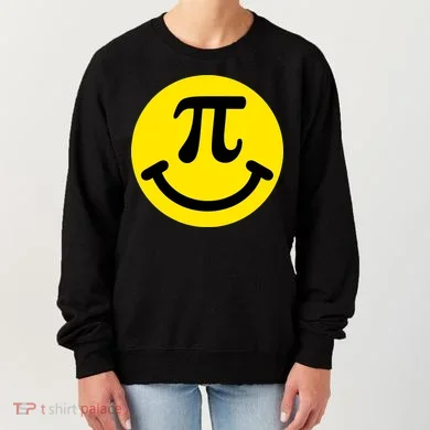 Pi Day Smiley Face 3.14 Math Geek Women's Sweatshirt