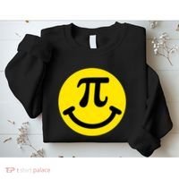 Pi Day Smiley Face 3.14 Math Geek Sweatshirt thumb 2