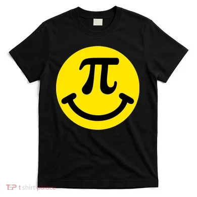 Pi Day Smiley Face 3.14 Math Geek T-Shirt