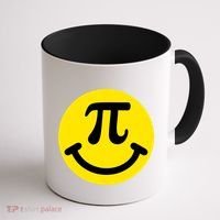 Pi Day Smiley Face 3.14 Math Geek Coffee Mug thumb 1