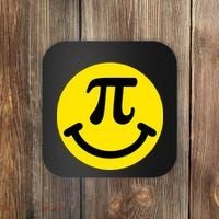 Pi Day Smiley Face 3.14 Math Geek Coaster thumb 0