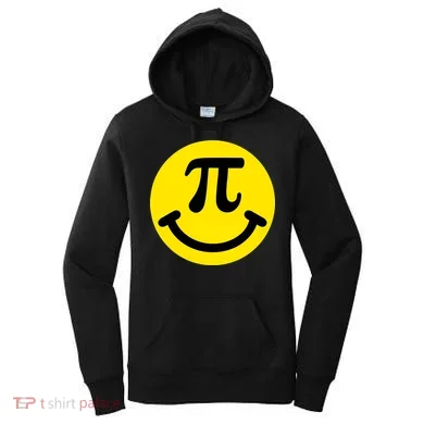 Pi Day Smiley Face 3.14 Math Geek Women's Hoodie