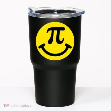 Pi Day Smiley Face 3.14 Math Geek Tumbler