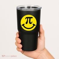 Pi Day Smiley Face 3.14 Math Geek Tumbler thumb 2