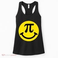 Pi Day Smiley Face 3.14 Math Geek Women's Tank Top thumb 0
