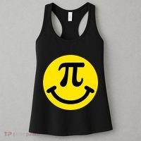 Pi Day Smiley Face 3.14 Math Geek Women's Tank Top thumb 3