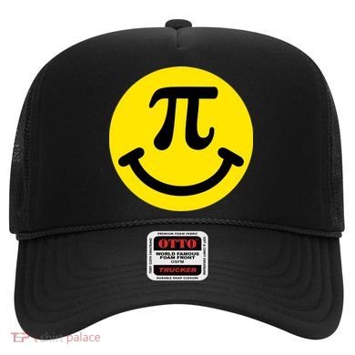 Pi Day Smiley Face 3.14 Math Geek Hat
