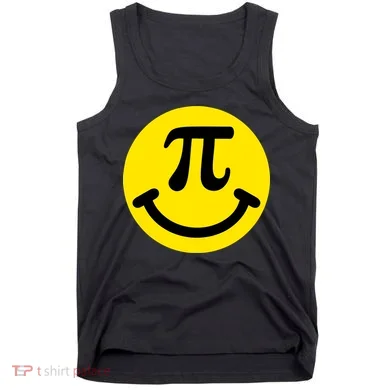 Pi Day Smiley Face 3.14 Math Geek Tank Top