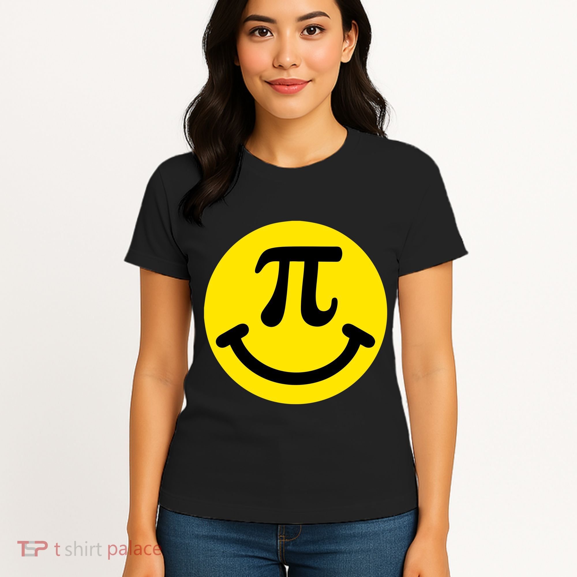 Pi Day Smiley Face 3.14 Math Geek Women's T-Shirt