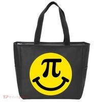 Pi Day Smiley Face 3.14 Math Geek Tote Bag thumb 0