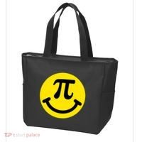 Pi Day Smiley Face 3.14 Math Geek Tote Bag thumb 3