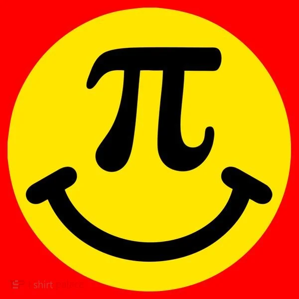 Pi Day Smiley Face 3.14 Math Geek Santa Hat