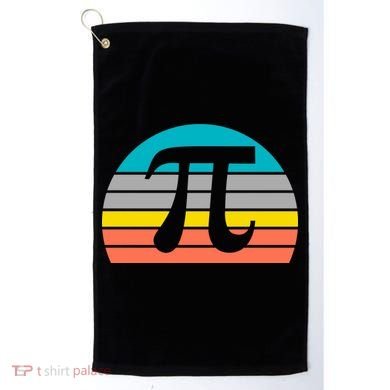 Pi Day Vintage Golf Towel