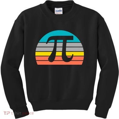 Pi Day Vintage Kids Sweatshirt
