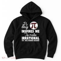 Pi Inspires Me Funny Pi Day 3.14 Hoodie thumb 0