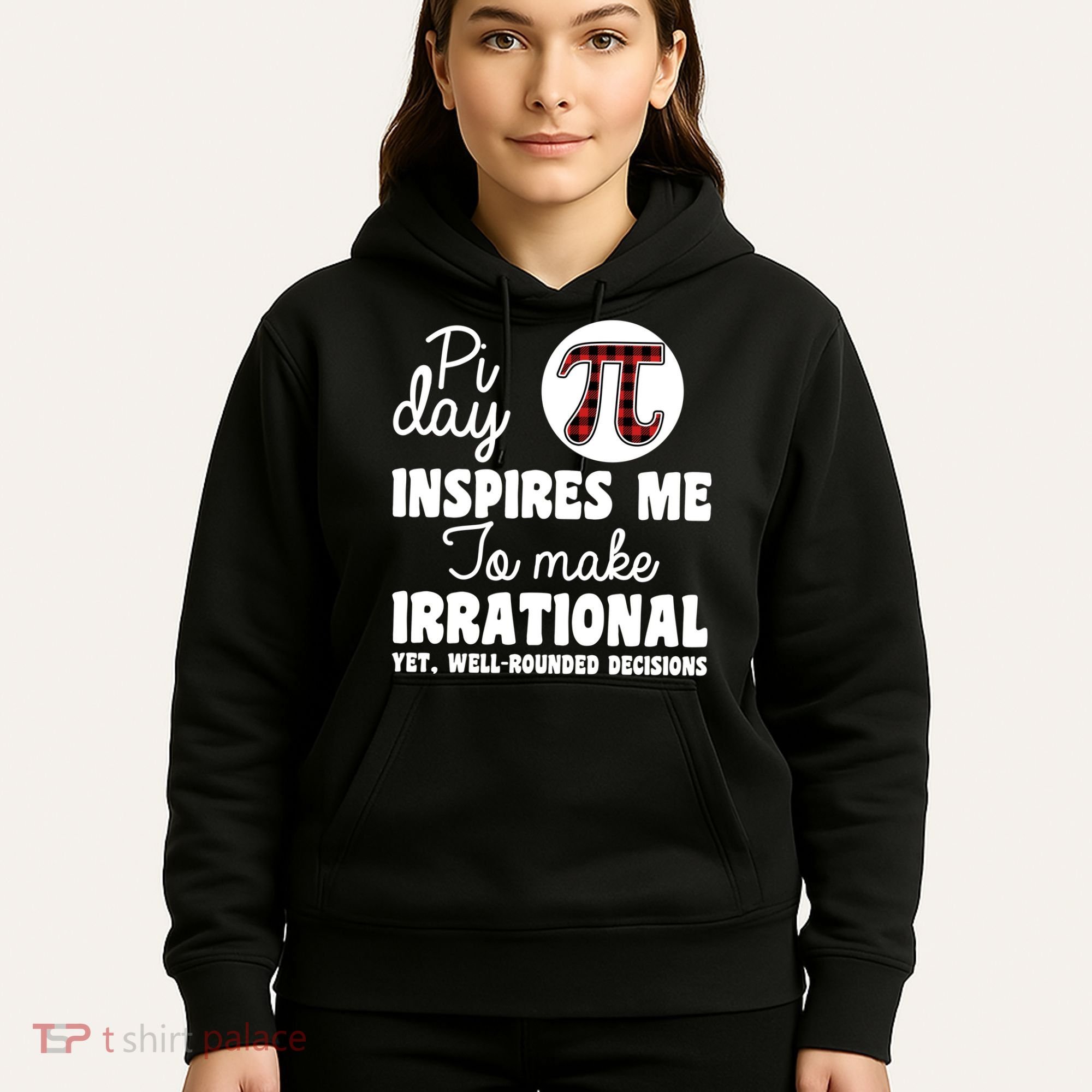 Pi Inspires Me Funny Pi Day 3.14 Hoodie