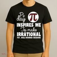 Pi Inspires Me Funny Pi Day 3.14 T-Shirt thumb 3