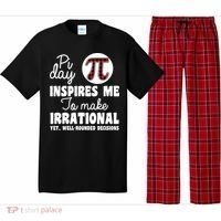 Pi Inspires Me Funny Pi Day 3.14 Pajama Set thumb 0