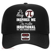 Pi Inspires Me Funny Pi Day 3.14 Hat thumb 0