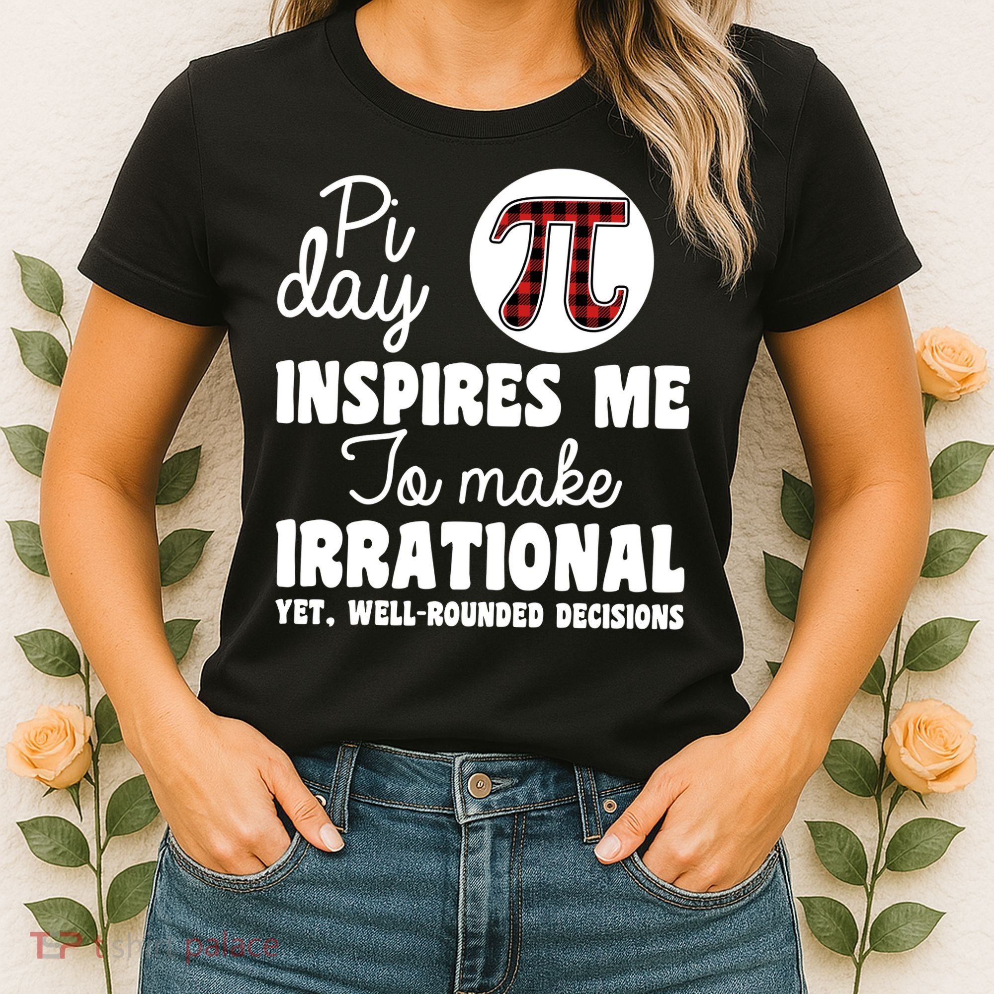 Pi Inspires Me Funny Pi Day 3.14 Women's T-Shirt
