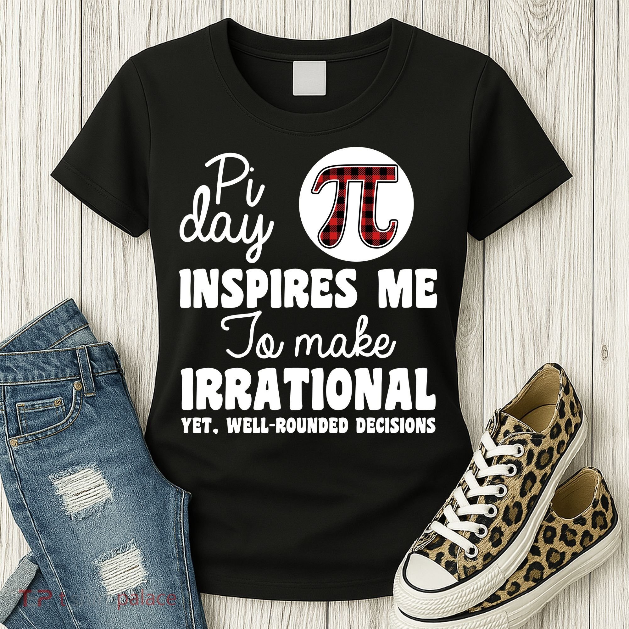 Pi Inspires Me Funny Pi Day 3.14 Women's T-Shirt
