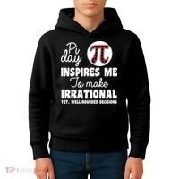 Pi Inspires Me Funny Pi Day 3.14 Kids Hoodie thumb 4