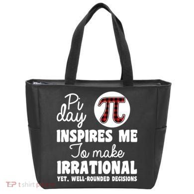 Pi Inspires Me Funny Pi Day 3.14 Tote Bag