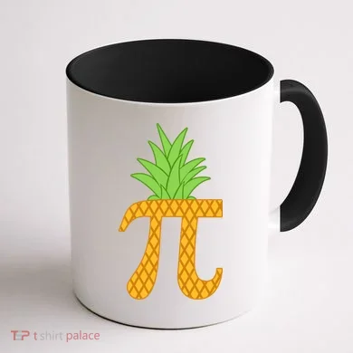 Pi-neapple Coffee Mug back