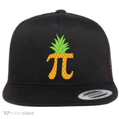 Pi-neapple Flat Bill Trucker Hat