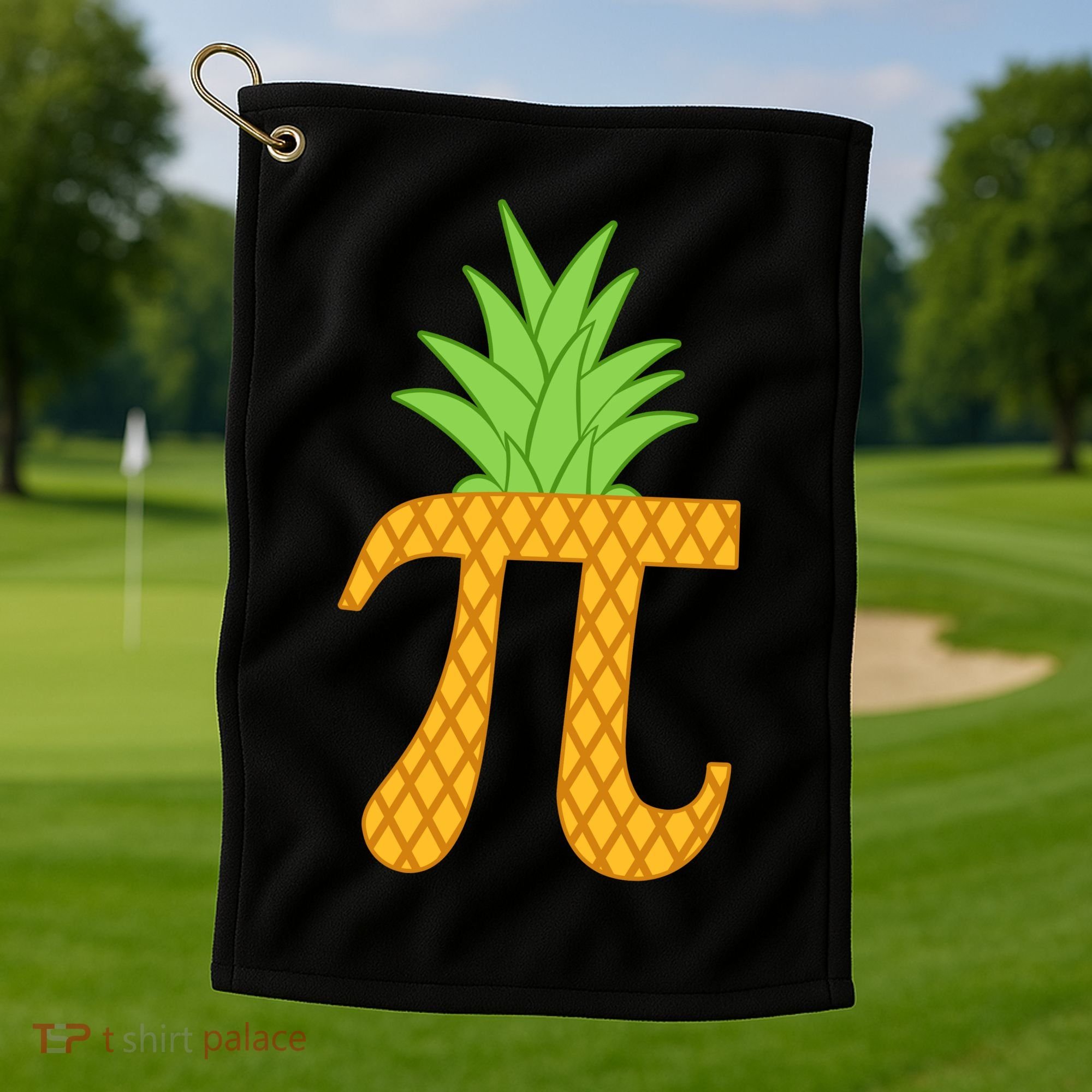Pi-neapple Golf Towel
