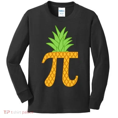 Pi-neapple Kids Long Sleeve Shirt