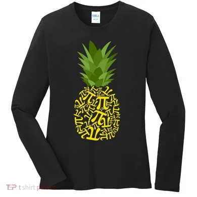 Pi-neapple Pi Day Women's Long Sleeve Shirt