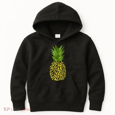 Pi-neapple Pi Day Kids Hoodie