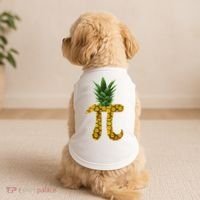 Pi-neapple Pineapple Pi Day Doggie Tank thumb 2
