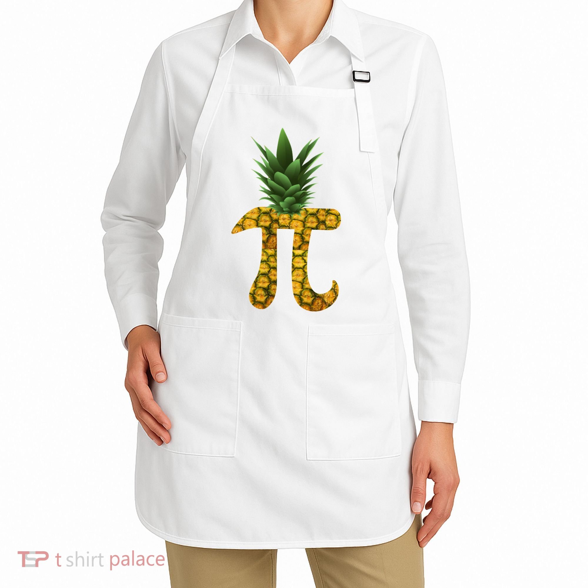 Pi-neapple Pineapple Pi Day Apron