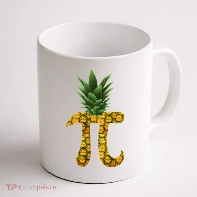 Pi-neapple Pineapple Pi Day Coffee Mug back